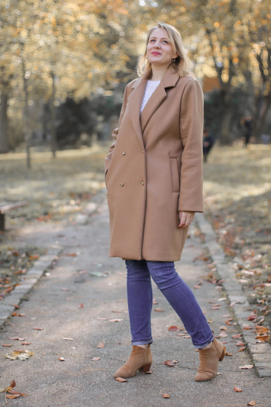 Mon Manteau Merlin camel