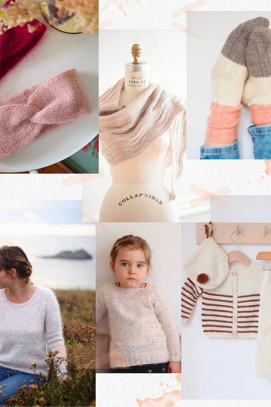 Les patrons pour débuter le tricot