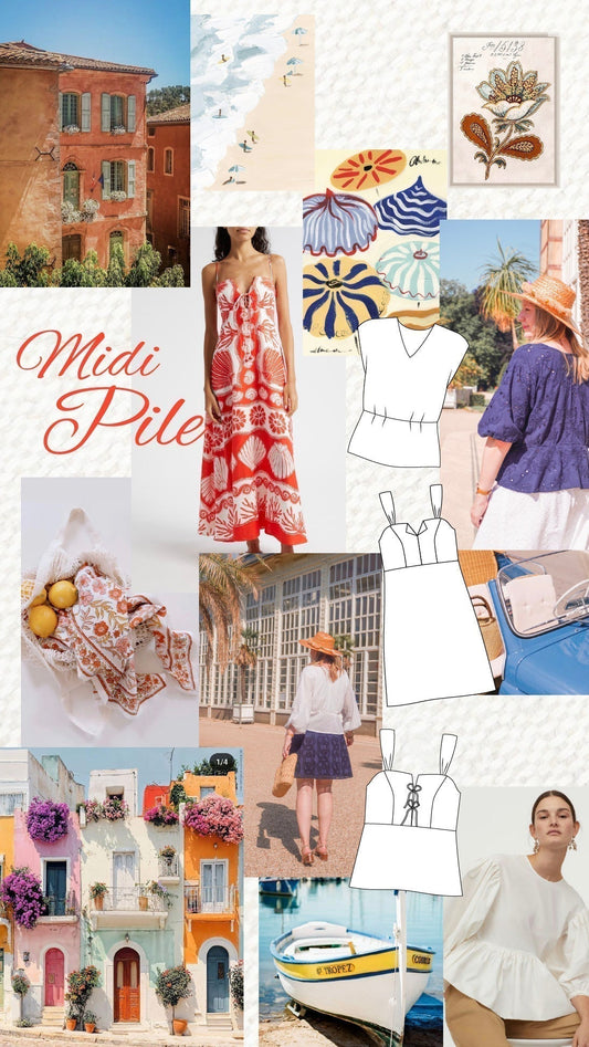 LOOKBOOK Collection Midi Pile