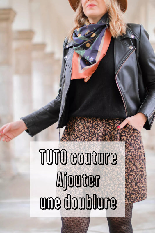[TUTO] Ajouter une DOUBLURE sur la jupe I am JULIE