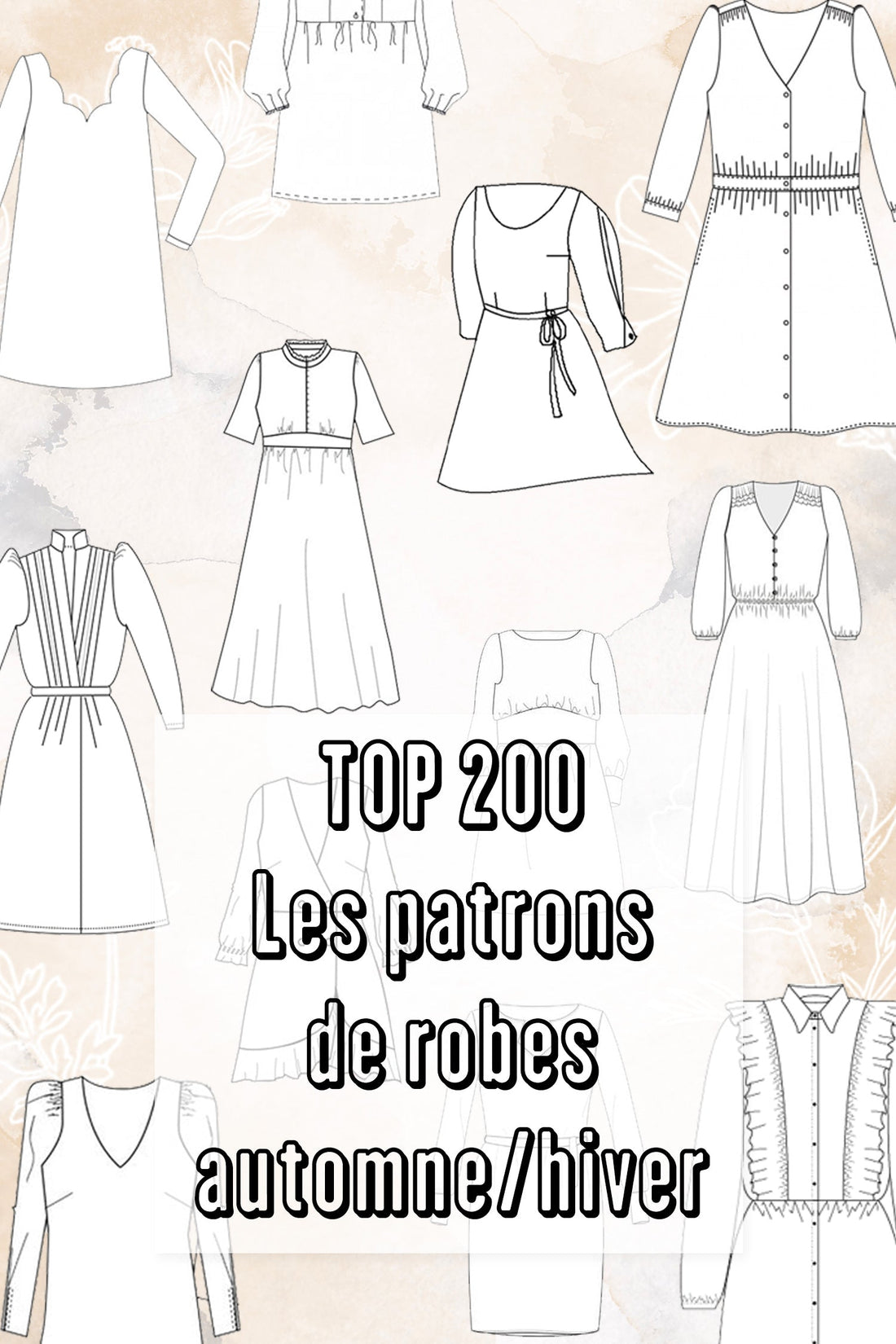 TOP 200 / PATRONS DE ROBES AUTOMNE/HIVER