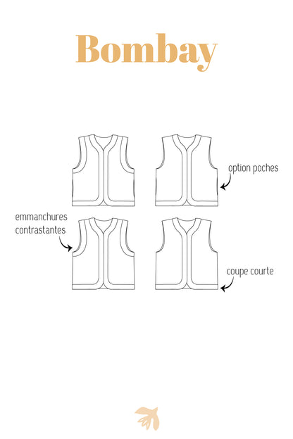 Gilet Bombay
