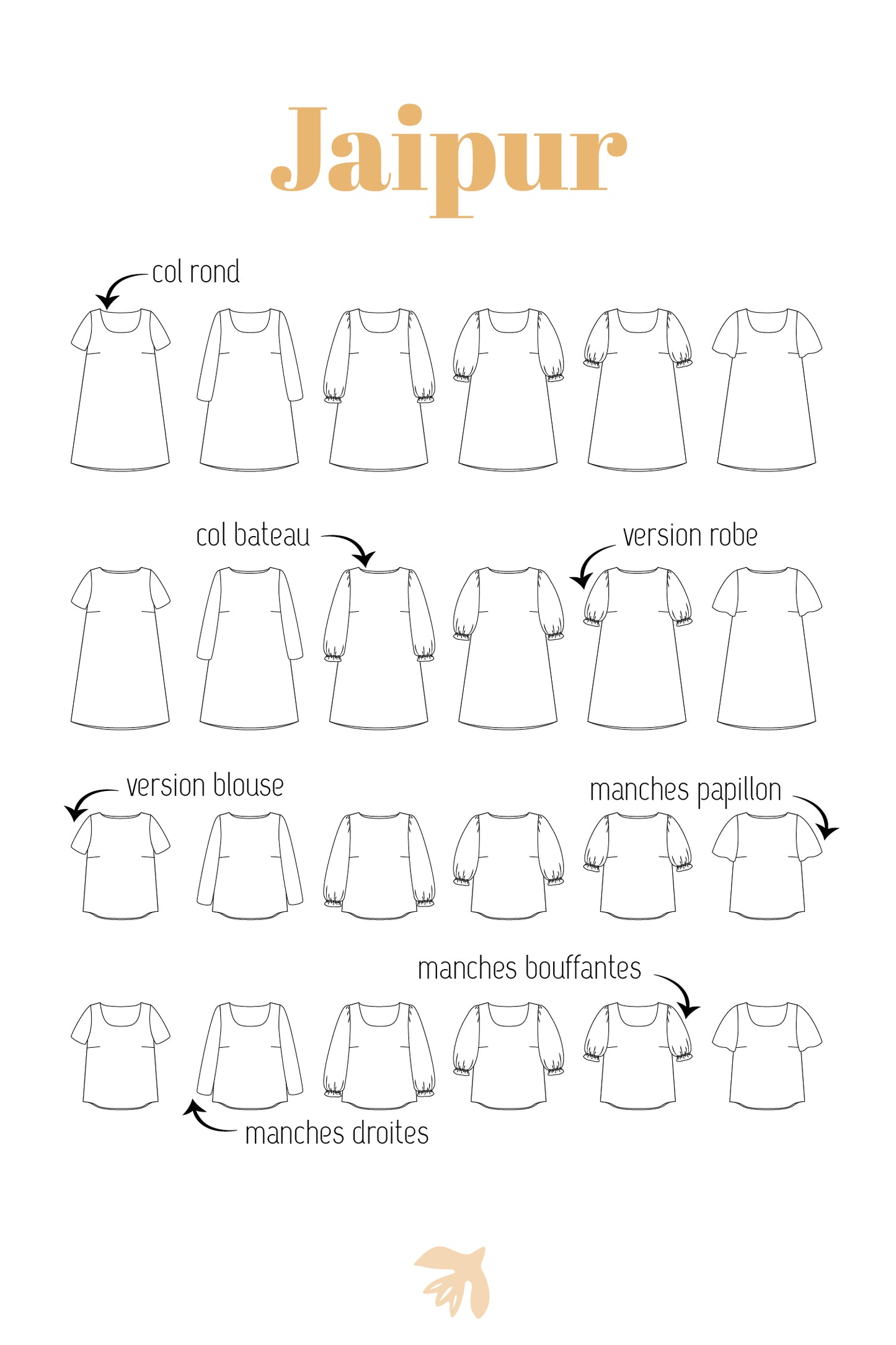 Blouse et Robe Jaipur