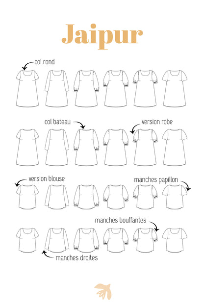 Blouse et Robe Jaipur