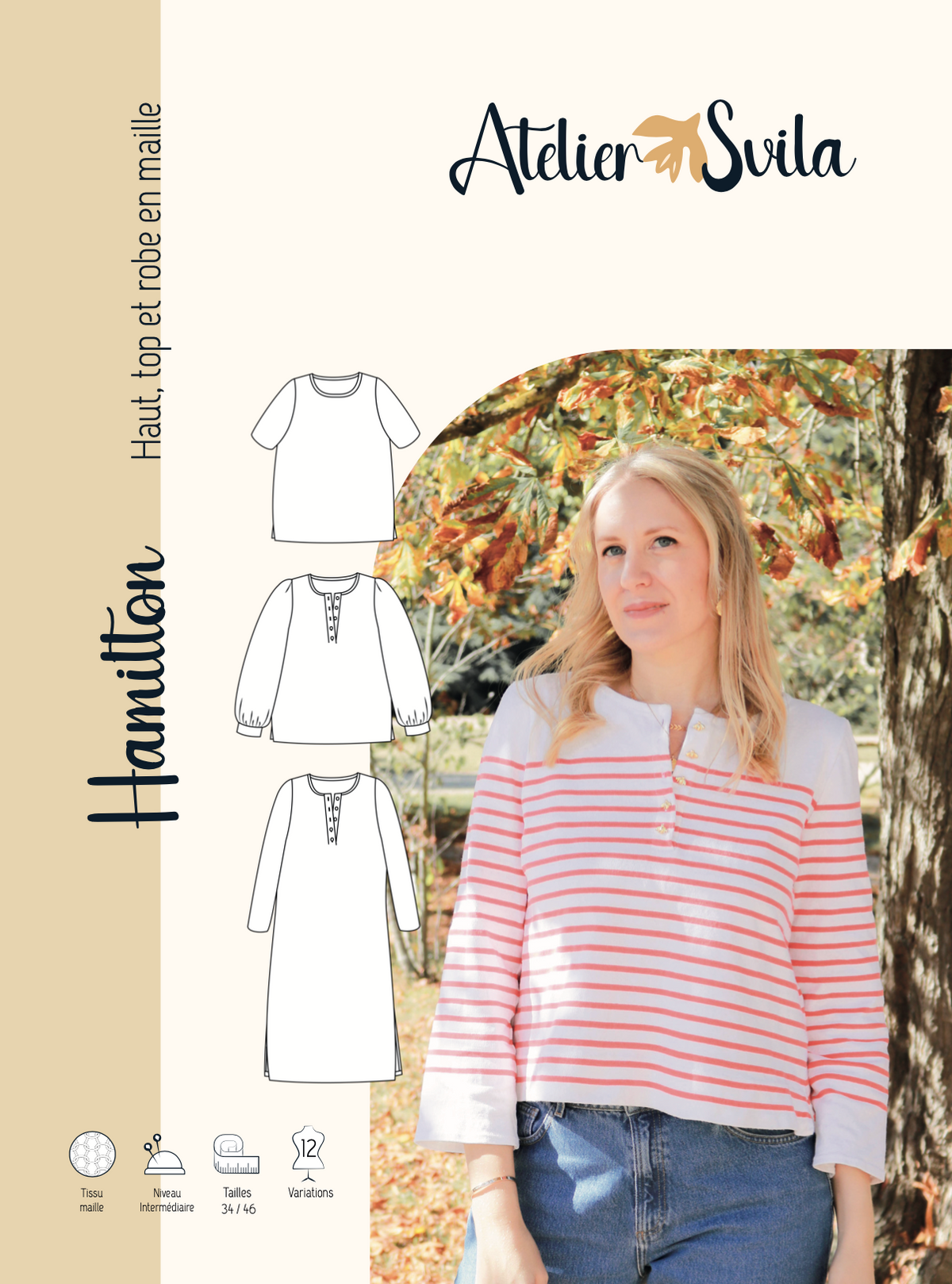 Haut maille Hamilton