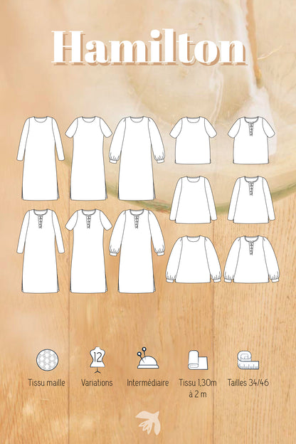 Haut maille Hamilton