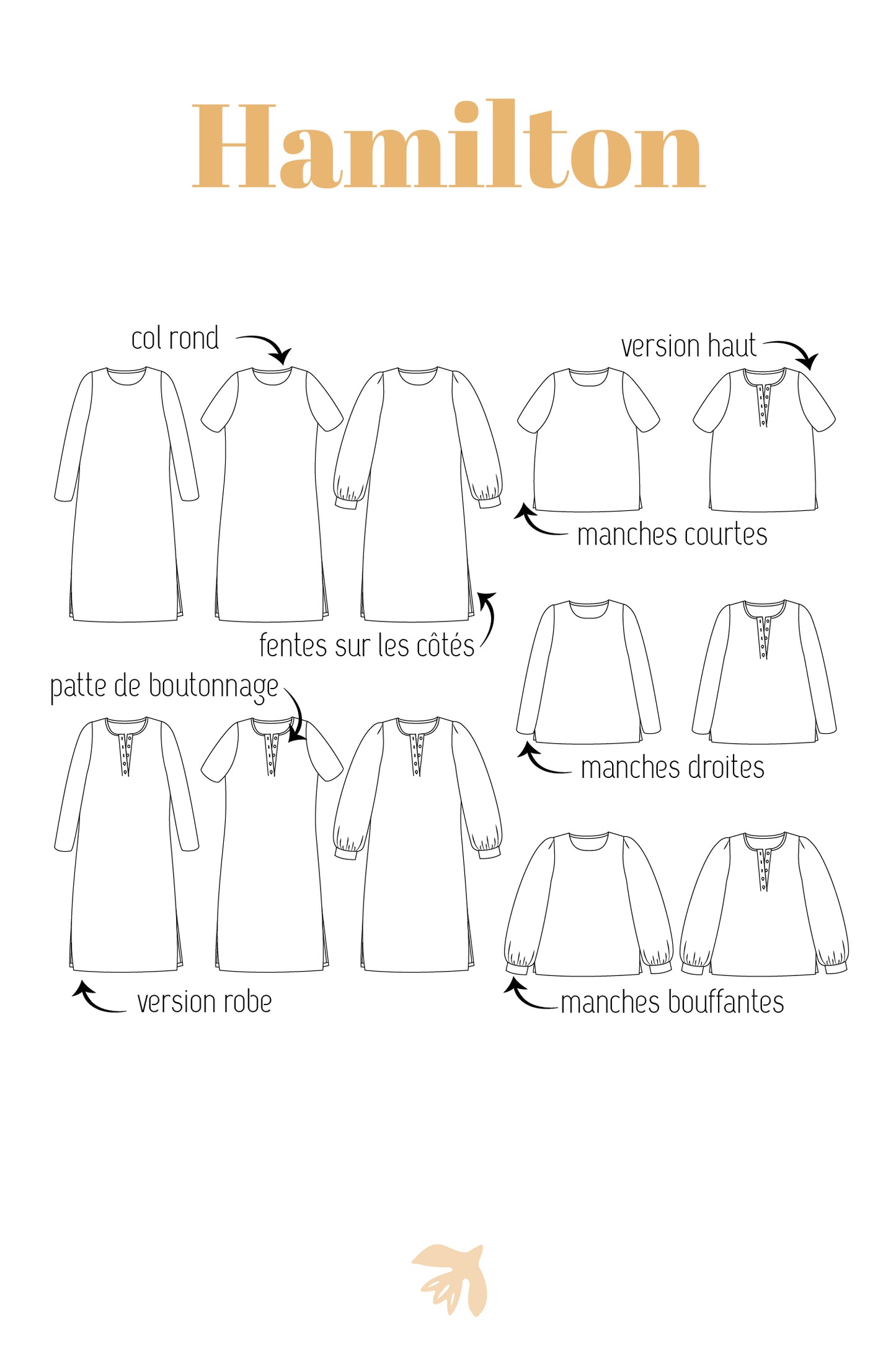 Haut maille Hamilton