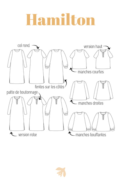 Haut maille Hamilton