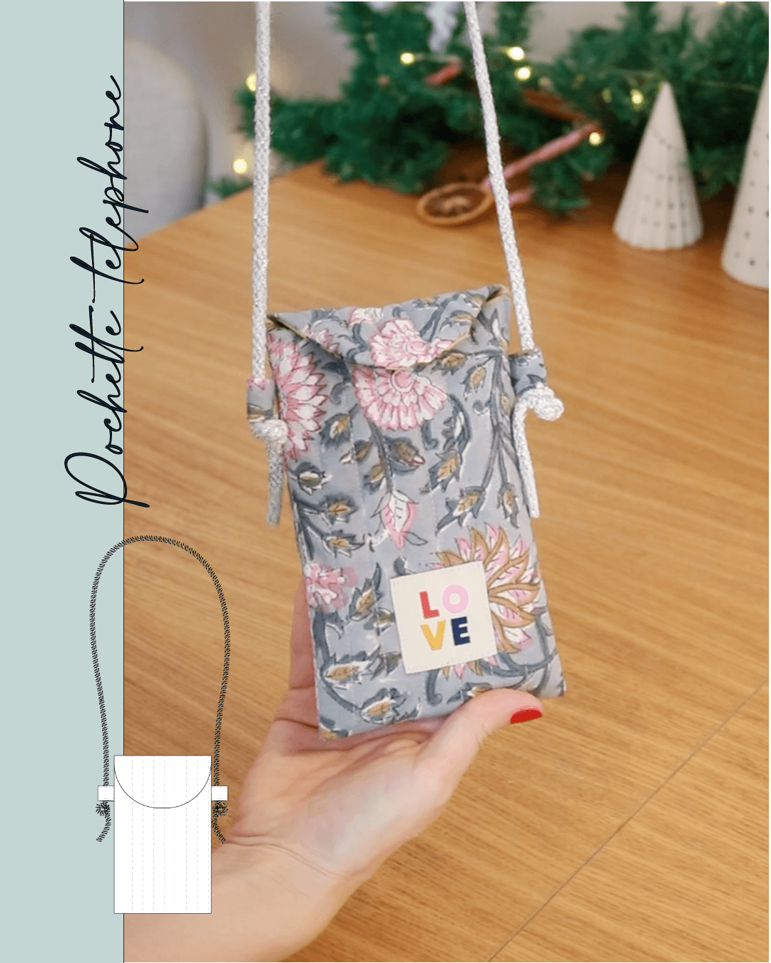 Pochette téléphone Saku