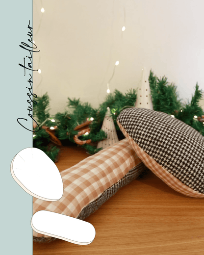 Coussin tailleur