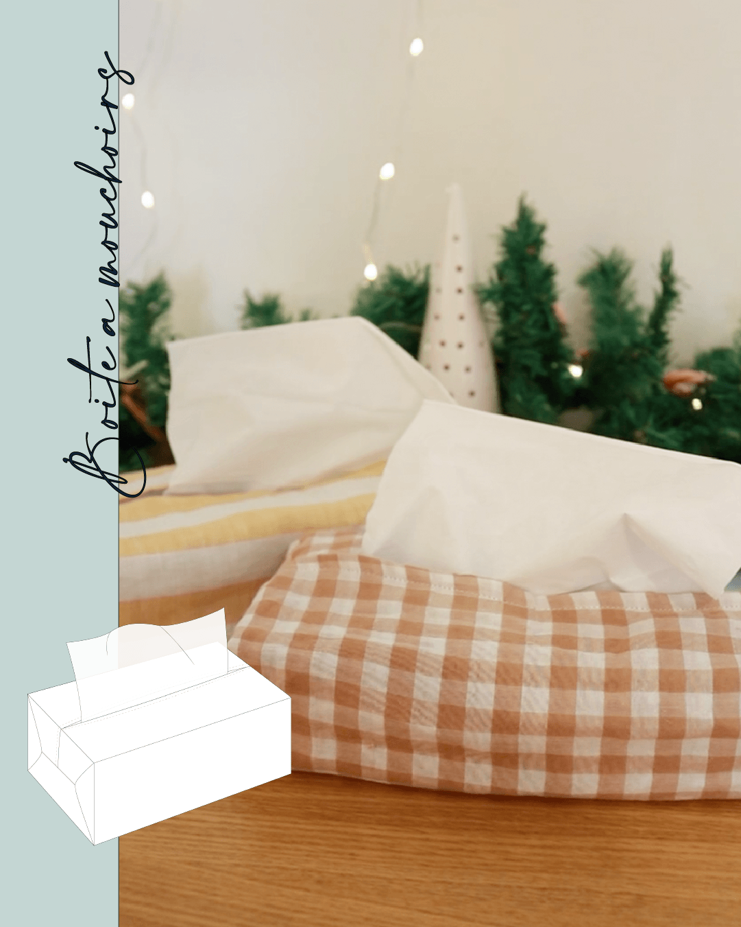 Housse de boîte de mouchoirs