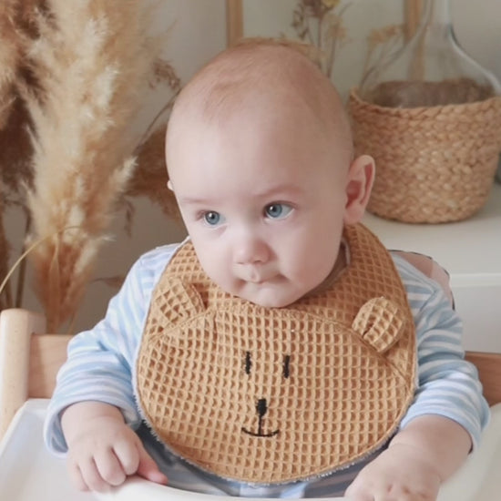 Patron couture bavoir bébé options